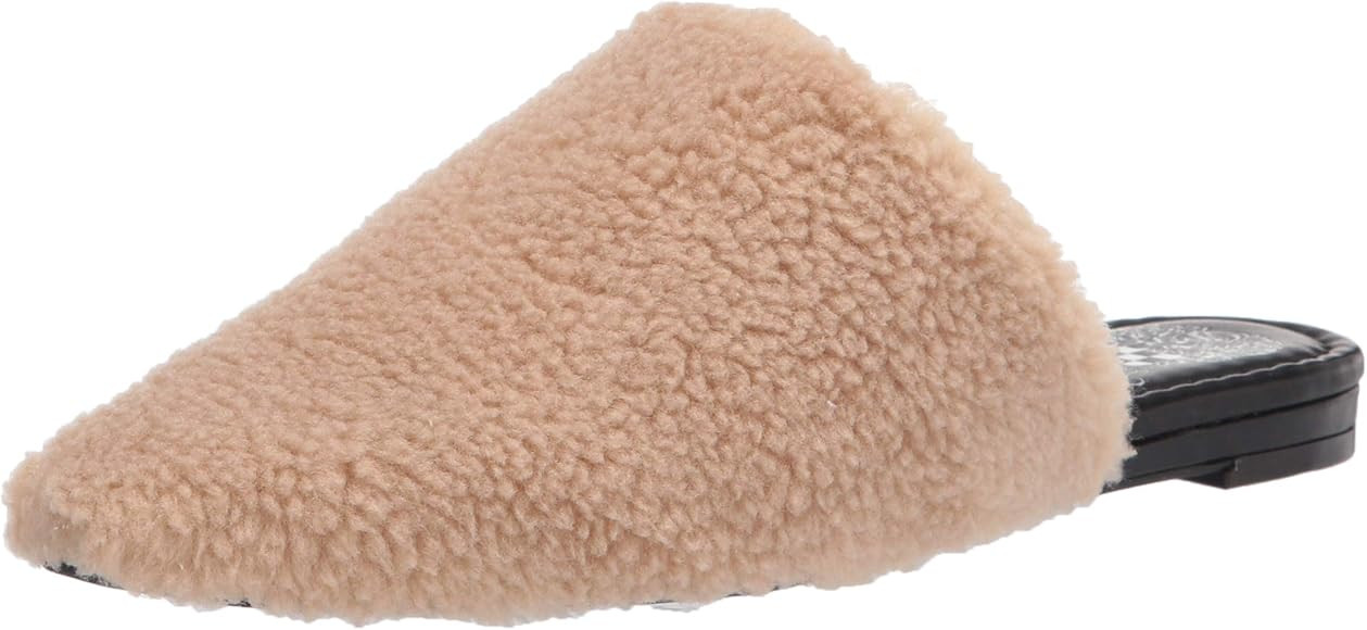 Vince Camuto Women's Vameera Faux Shearling Slip-on Mule | Amazon (US)