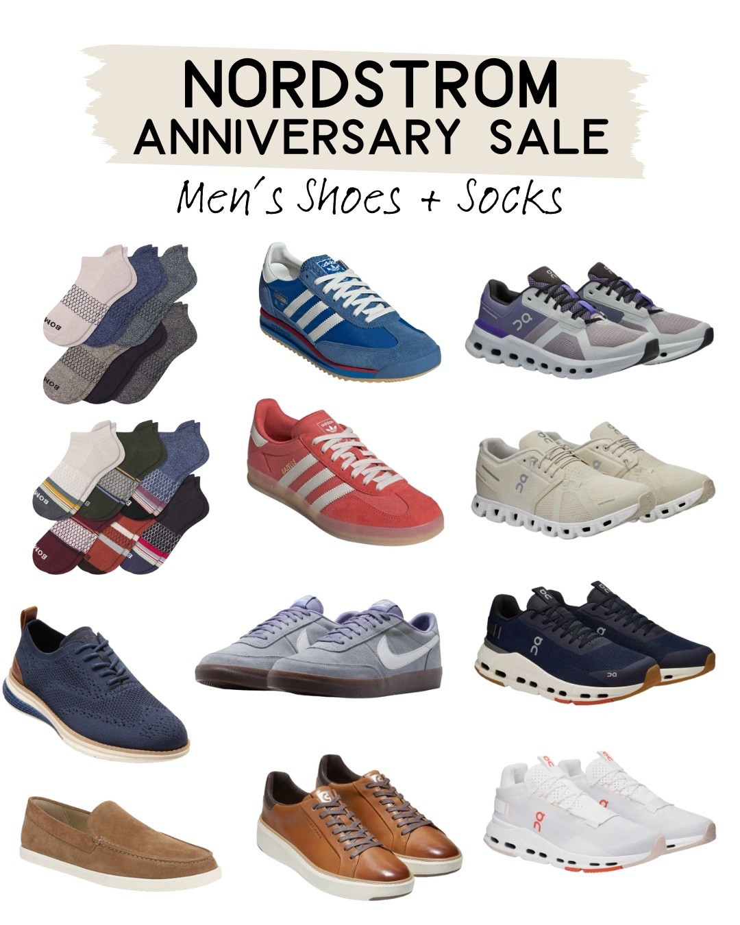 Shop the best deals for Men’s shoes and socks during the Nordstrom Anniversary Sale! 

#LTKSaleAlert #LTKMens #LTKShoeCrush