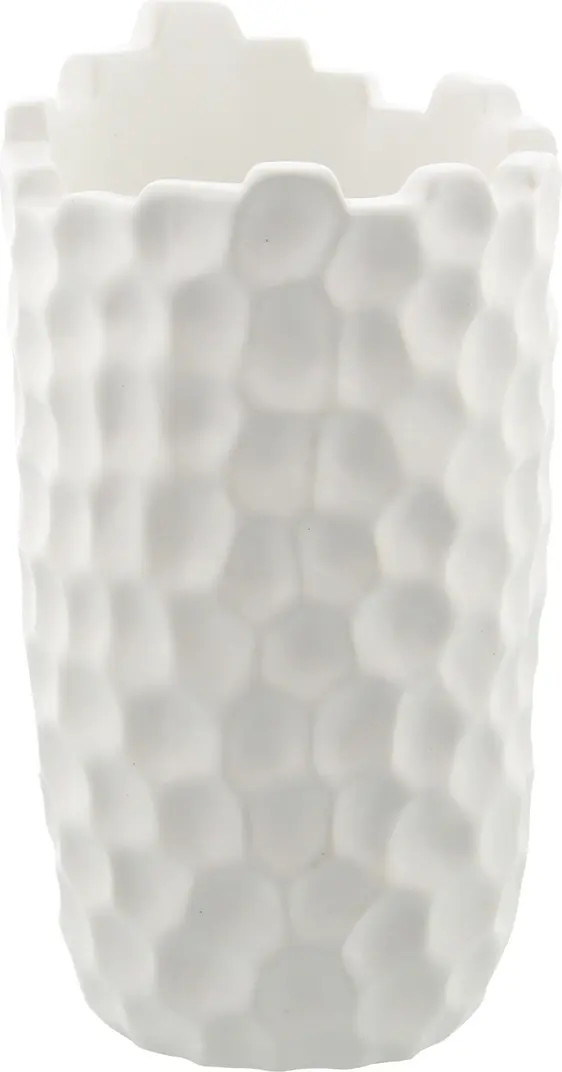 VIVIAN LUNE HOME White Porcelain Contemporary Vase - 5" x 9" - Set of 2 | Nordstromrack | Nordstrom Rack