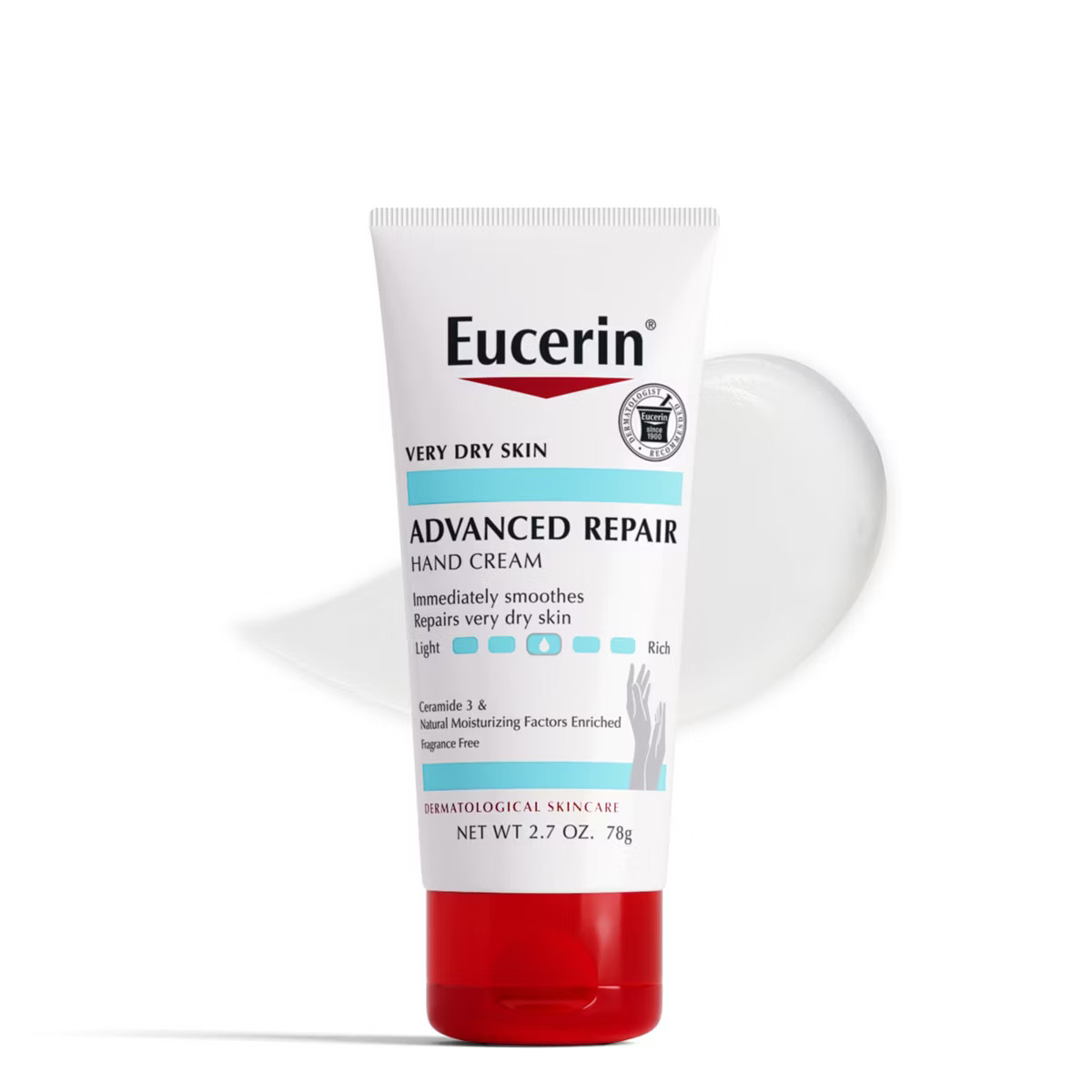 Eucerin Advanced Repair Hand Cream Unscented - 2.7oz/1ct | Target