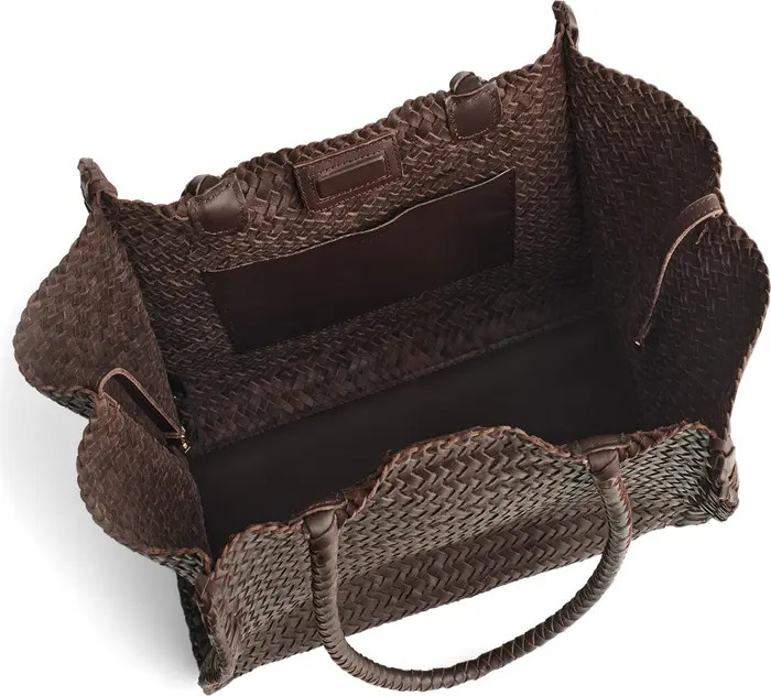 The Lexington Woven Leather Tote | Nordstrom