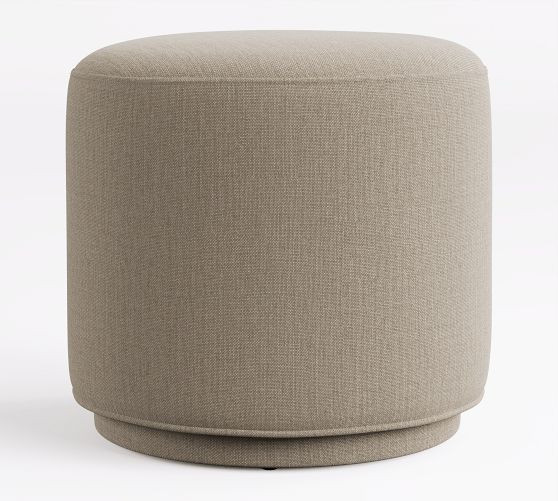 Jake Upholstered Swivel Stool | Pottery Barn (US)