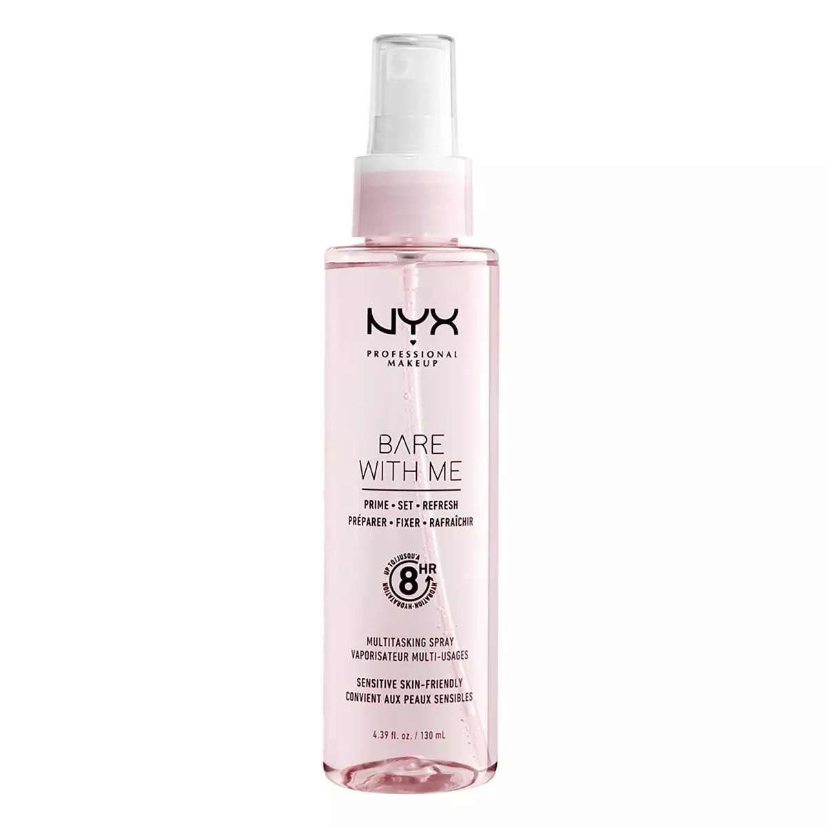 NYX Professional Makeup Bare with Me Prime Set Refresh Spray - 4.39 fl oz | Target