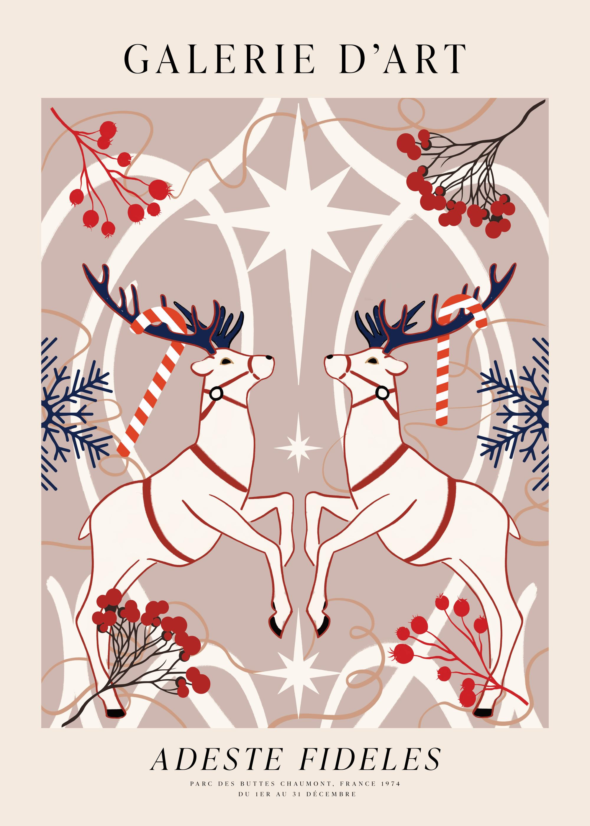 Holiday Pattern No2 Print | Desenio