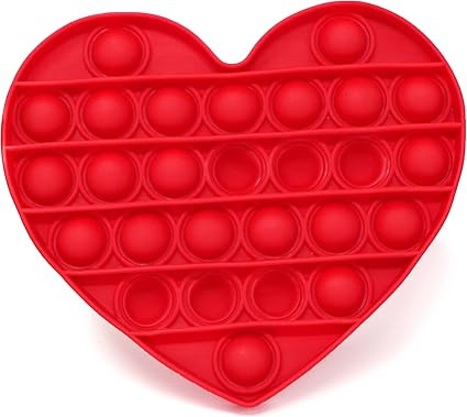 ellostar Push Pop Bubble Sensory Fidget Toys Pop Stress Reliever Silicone Squeeze Toy Tactile Log... | Amazon (US)