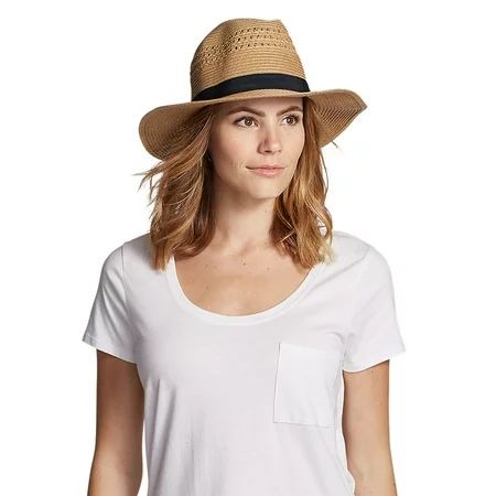 Eddie Bauer Women's Panama Packable Straw Hat | Walmart (US)