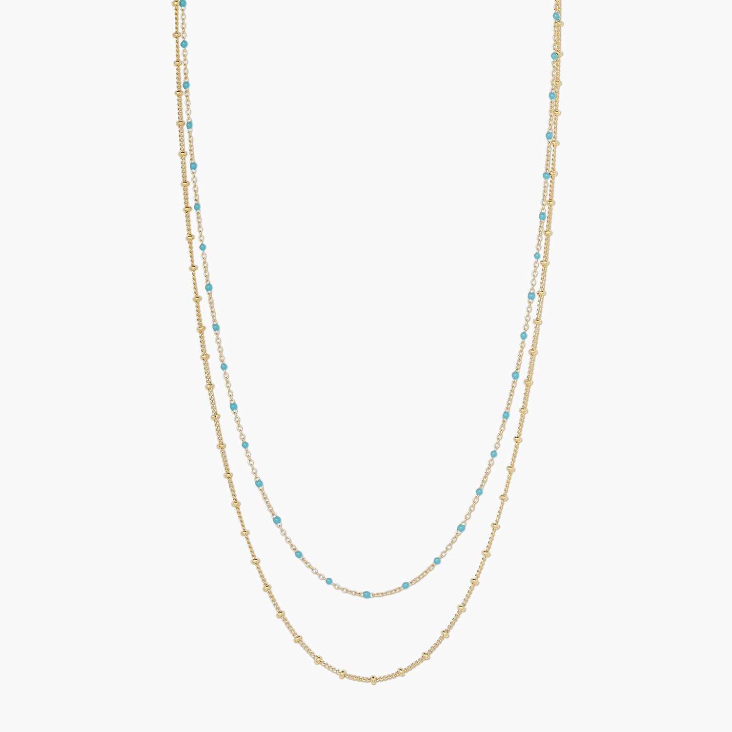 Capri Layer Necklace (Turquoise) | Gorjana