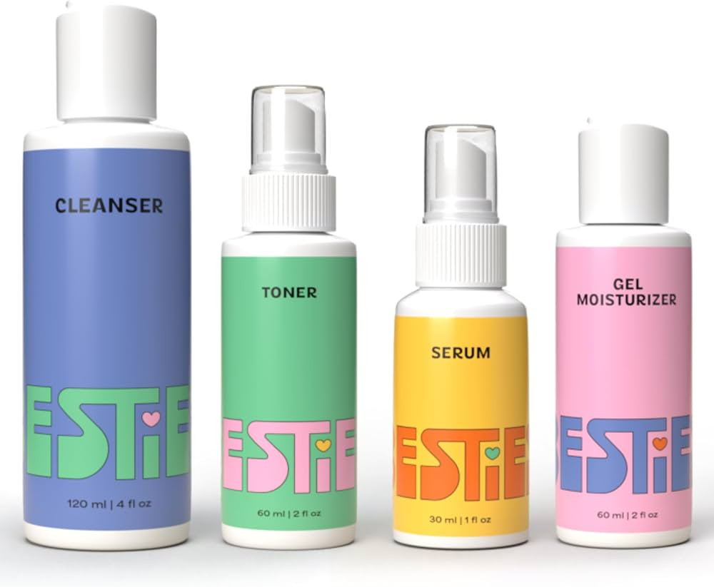 InstaNatural Besties BFF Four Step Teen Skin Care Set, Vitamin C Face Wash, Spray Toner, Serum & ... | Amazon (US)
