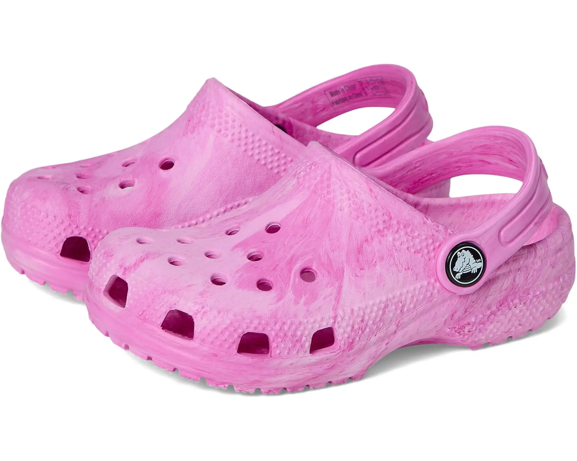 Kids Crocs Kids Classic Marbled Tie-Dye Clog (Toddler) | Zappos.com