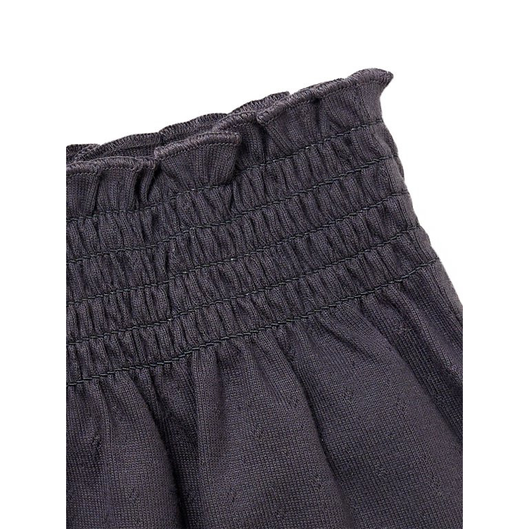 Modern Moments by Gerber Toddler Girl Smocked Wide Leg Short, Sizes 12M-5T - Walmart.com | Walmart (US)