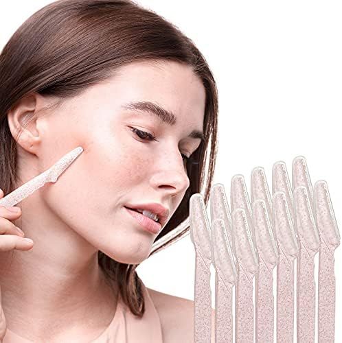 Kitsch Pro Dermaplaning Tool Set - Facial Hair Removal for Women, Face Razors for Women, Peach Fu... | Amazon (US)