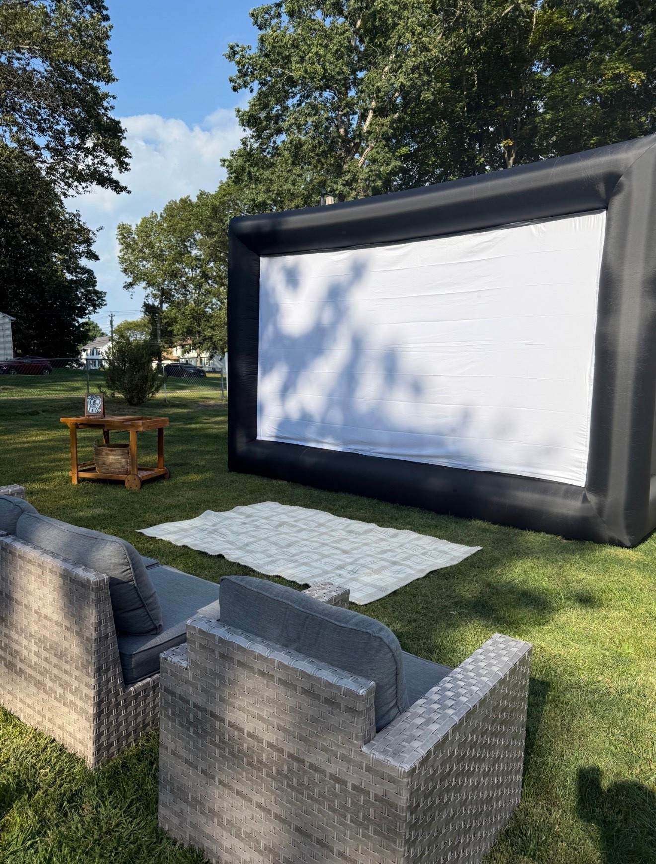 Bring the theater experience home with the ultimate outdoor movie night setup! We created the coziest fall evening with an inflatable projector screen from Amazon and the Projector Pro—it seriously transforms your backyard into a private cinema.

An inflatable movie screen is so easy to set up, store, and reuse for every season. Pair it with the Projector Pro for crisp visuals, and you’ve got the perfect recipe for family nights, game day watch parties, or hosting friends under the stars. Add blankets, string lights, and snacks for that extra cozy vibe.

🍿 Why I love this setup:
✔️ Quick inflate & easy assembly (perfect for last-minute plans)
✔️ Large screen makes it feel like a real movie theater
✔️ Works for family nights, kids’ sleepovers, or entertaining guests
✔️ Affordable compared to going out to the movies

Everything is linked on LTK so you can recreate your own Amazon outdoor movie night. Trust me—you’ll want to keep this tradition going year-round!

#OutdoorMovieNight #AmazonFinds #LTKHome #MovieNightIdeas #BackyardEntertainment #LTKUnder50


#LTKKids #LTKFamily #LTKSeasonal

#LTKKids #LTKFamily #LTKSeasonal