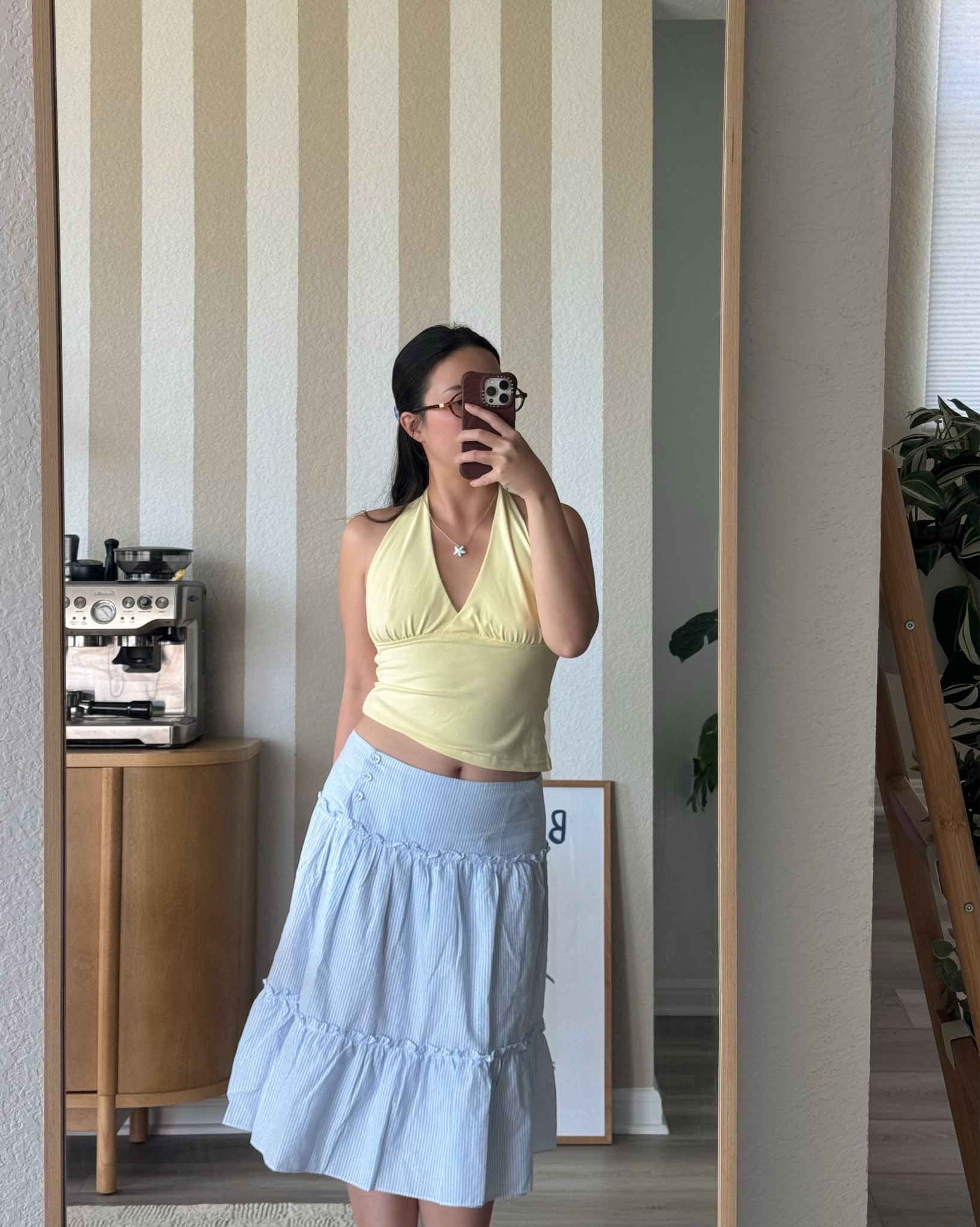 summer casual outfit 💛 

sizing details:
top: us 6
skirt: us 4

🏷️ butter color, midi skirt, summer skirt, summer midi skirt, european summer outfit, casual outfit ideas, summer outfits

#LTKStyleTip
