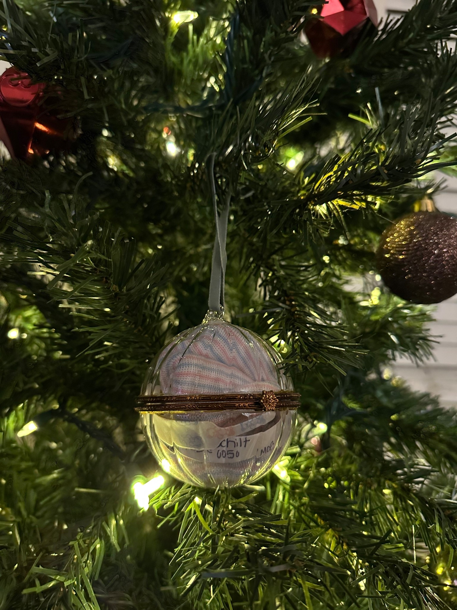 Glass keepsake ornament for baby’s first Christmas ❤️

#LTKGiftGuide #LTKmomlife #LTKSeasonal