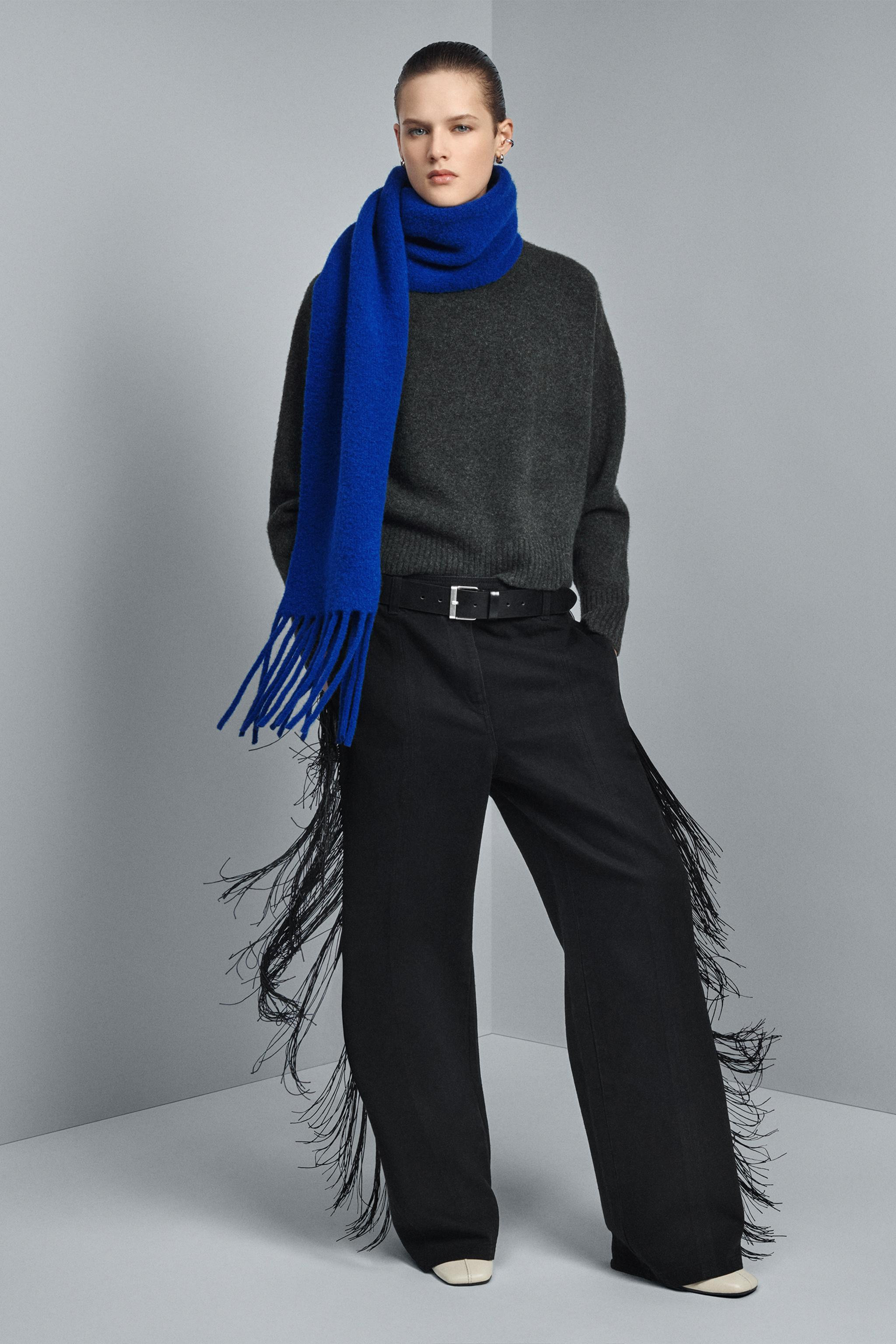 FRINGED TROUSERS ZW COLLECTION LIMITED EDITION | Zara UK