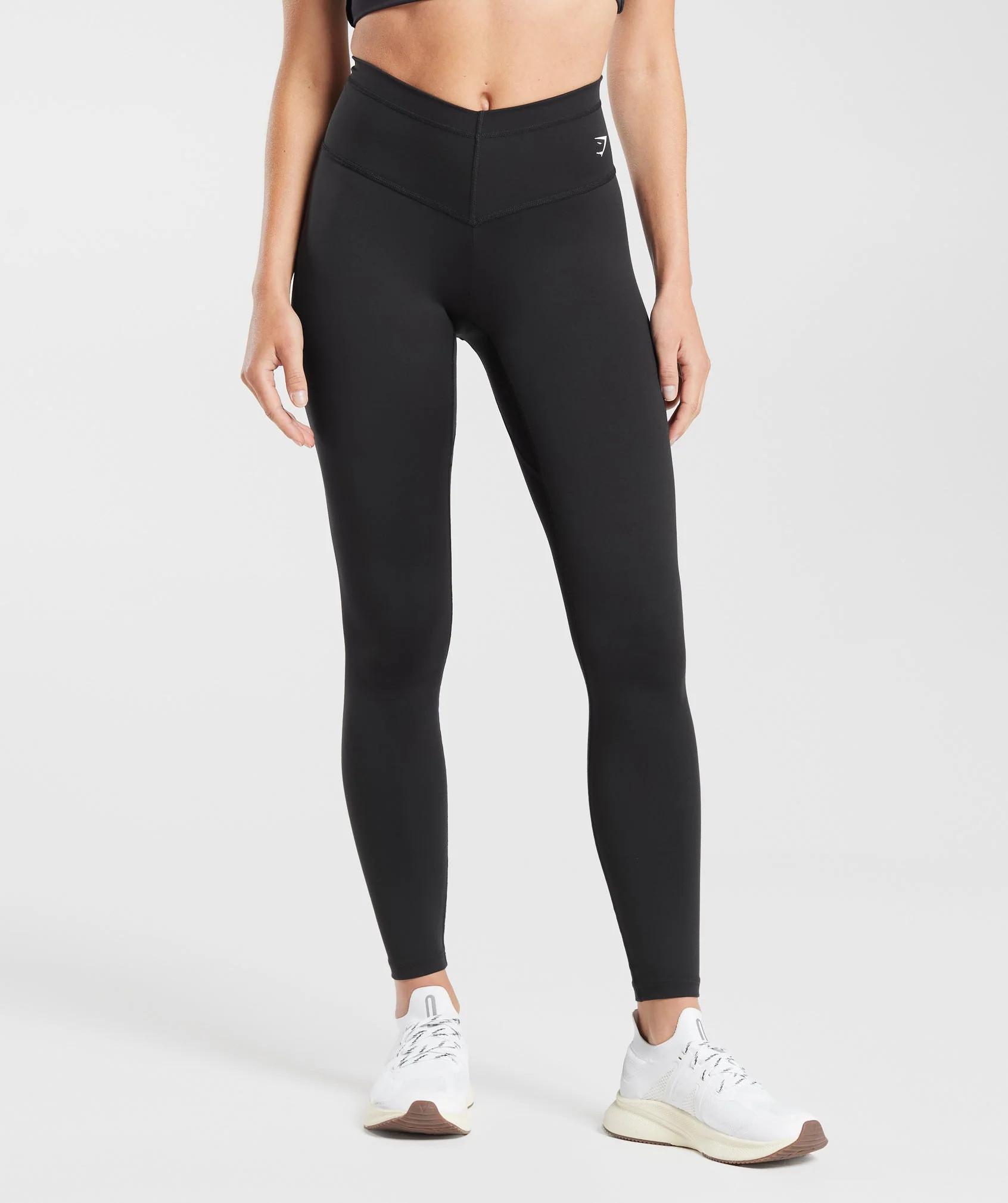 Gymshark Everyday V Waistband Leggings - Black | Gymshark US