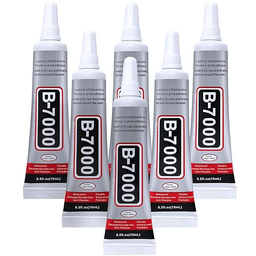 6PCS Jewelry Glue - 15ML/0.5fl oz Clear DIY Craft Glue for Rhinestones, Waterproof Strong Bond Ad... | Amazon (US)