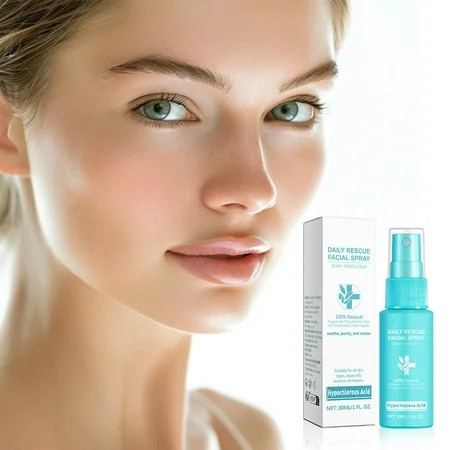 Hypochlorous Acid Spray for Face Hypochlorous Acid Face & Skin Spray 1 OZ HOCL Safe for Use on Acne Prone Skin Eczema Dry Scalp Toner Eye Eyelash Cleanser | Walmart (US)