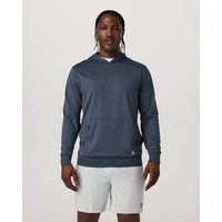 Vuori Sunday Hoodie 2.0 | Azure Heather | XL | Vuori Clothing (US & Canada)