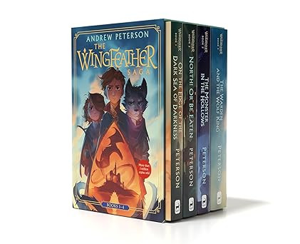 Wingfeather Saga Boxed Set: On the Edge of the Dark Sea of Darkness; North! Or Be Eaten; The Mons... | Amazon (US)