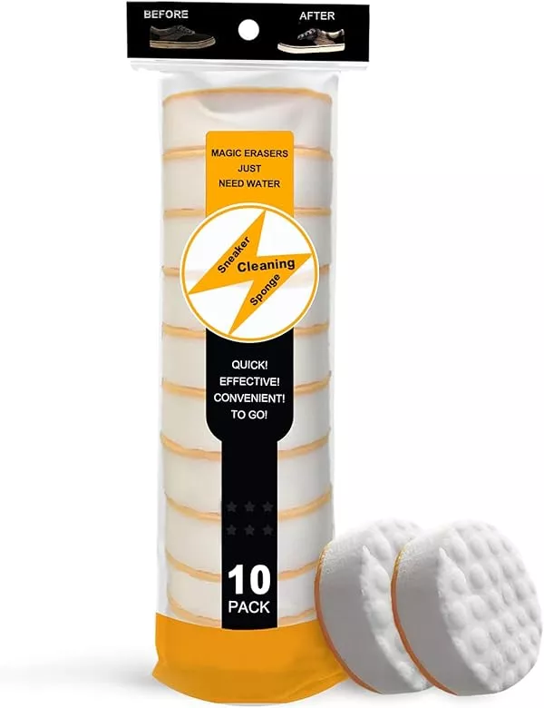 Pansonite Instant Sole and Sneaker Cleaner, Premium Dual-Sided Sponge  Perfect for Shoe Cleaning