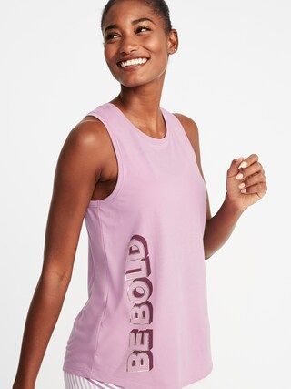 Graphic Performance Muscle Tank for Women | Old Navy US