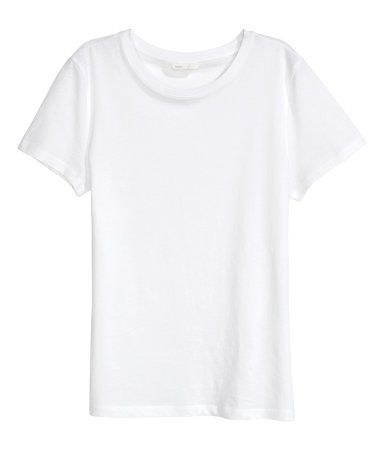 H&M Cotton T-shirt $9.99 | H&M (US)