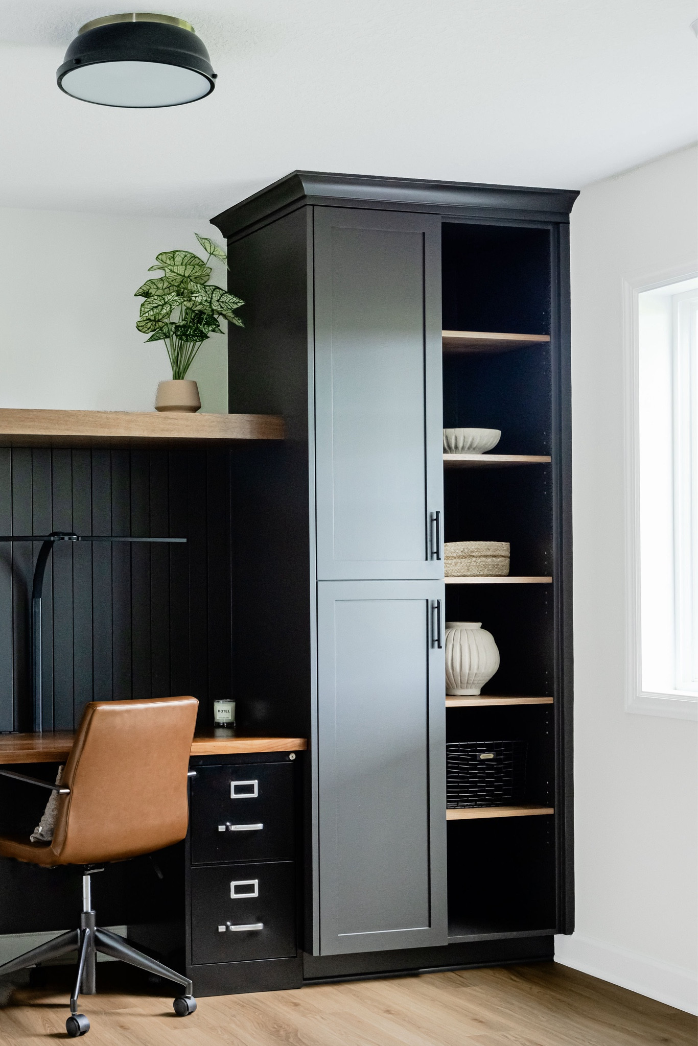 Target Decor for Basement Office - Scandinavian Industrial designed by Willaby Way

#LTKHome