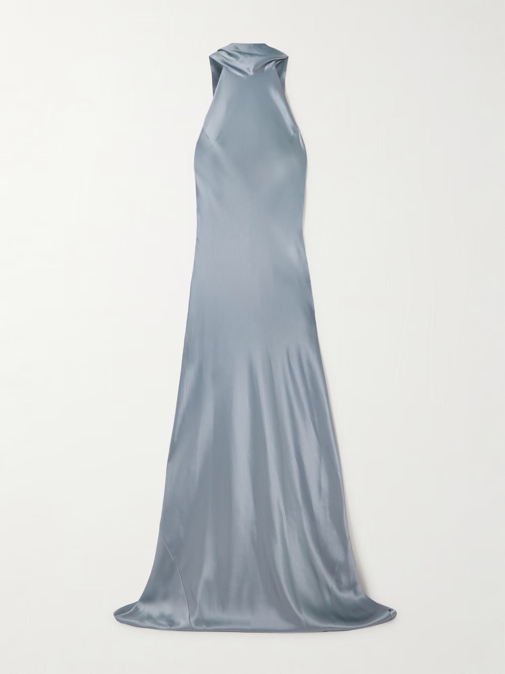 Sienna satin halterneck gown | NET-A-PORTER (US)