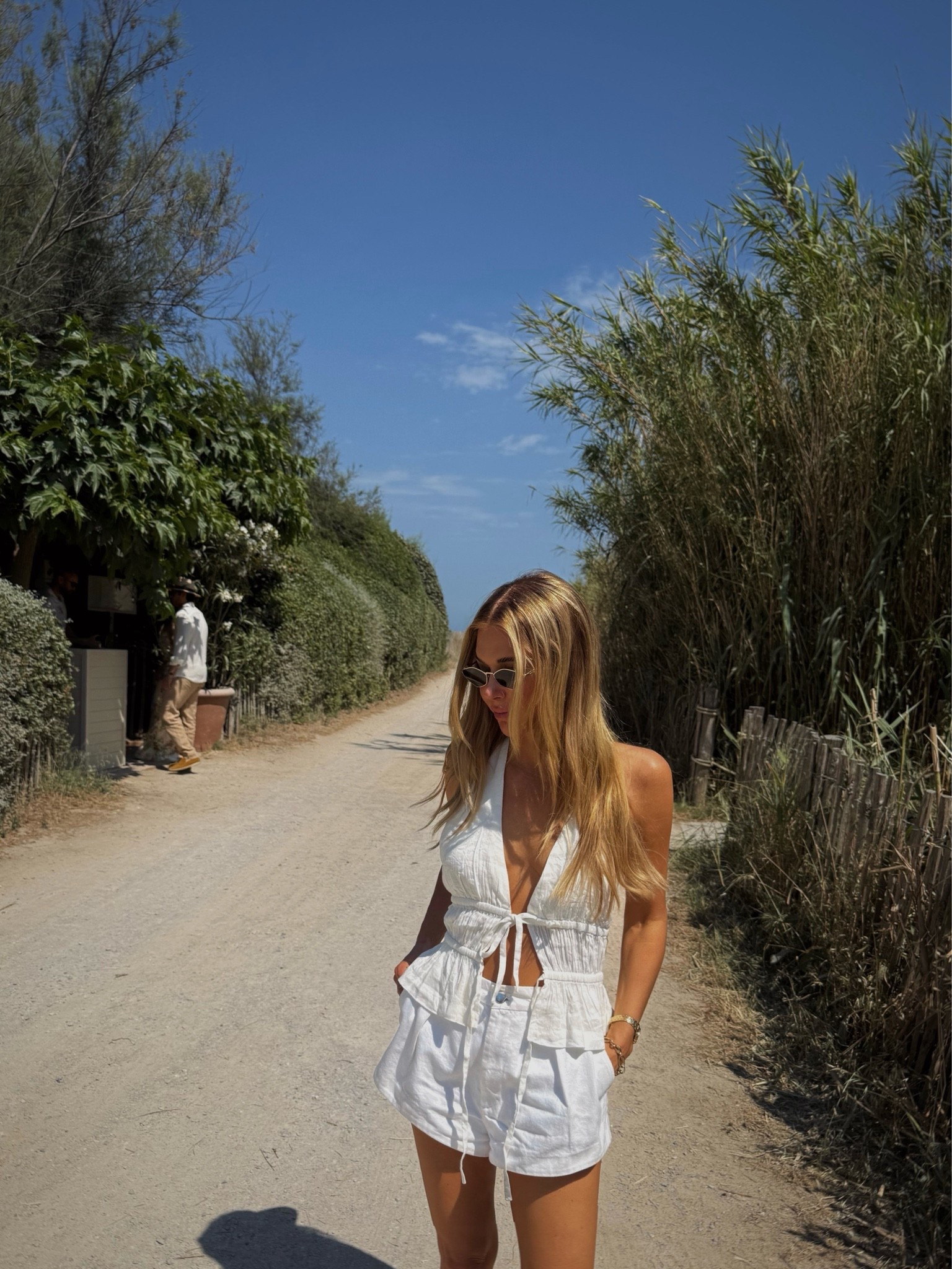 Easy summer lunch outfit