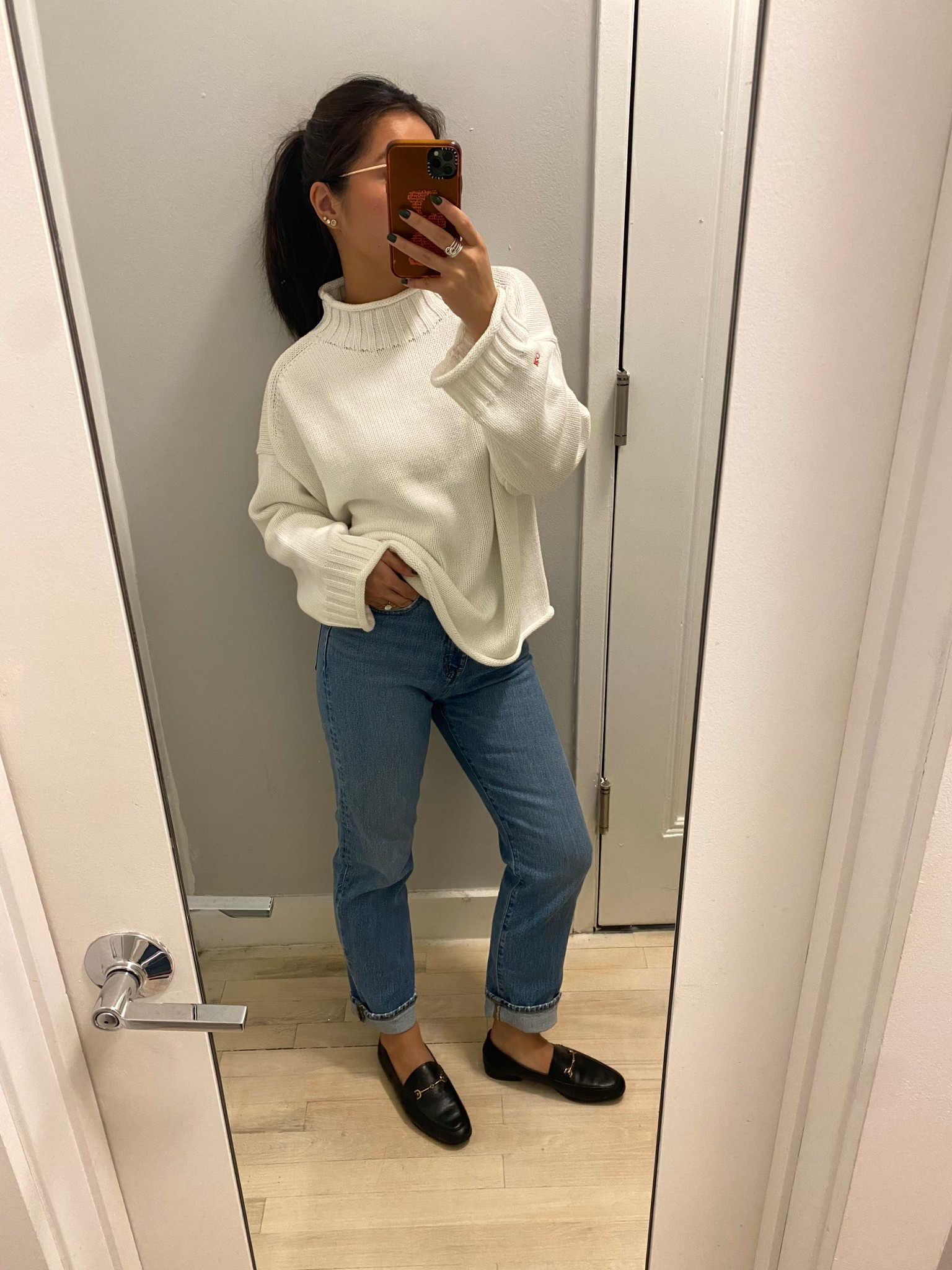 J Crew rollneck sweater 

#LTKU #LTKFindsUnder100 #LTKSeasonal