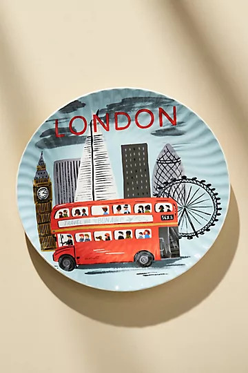 Rifle Paper Co. for Anthropologie Travel Plate | Anthropologie (US)