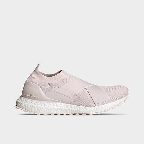 Adidas Women's UltraBOOST DNA Slip-On Running Shoes in Pink/Orchid Tint Size 7.5 Knit/Plastic | Finish Line (US)