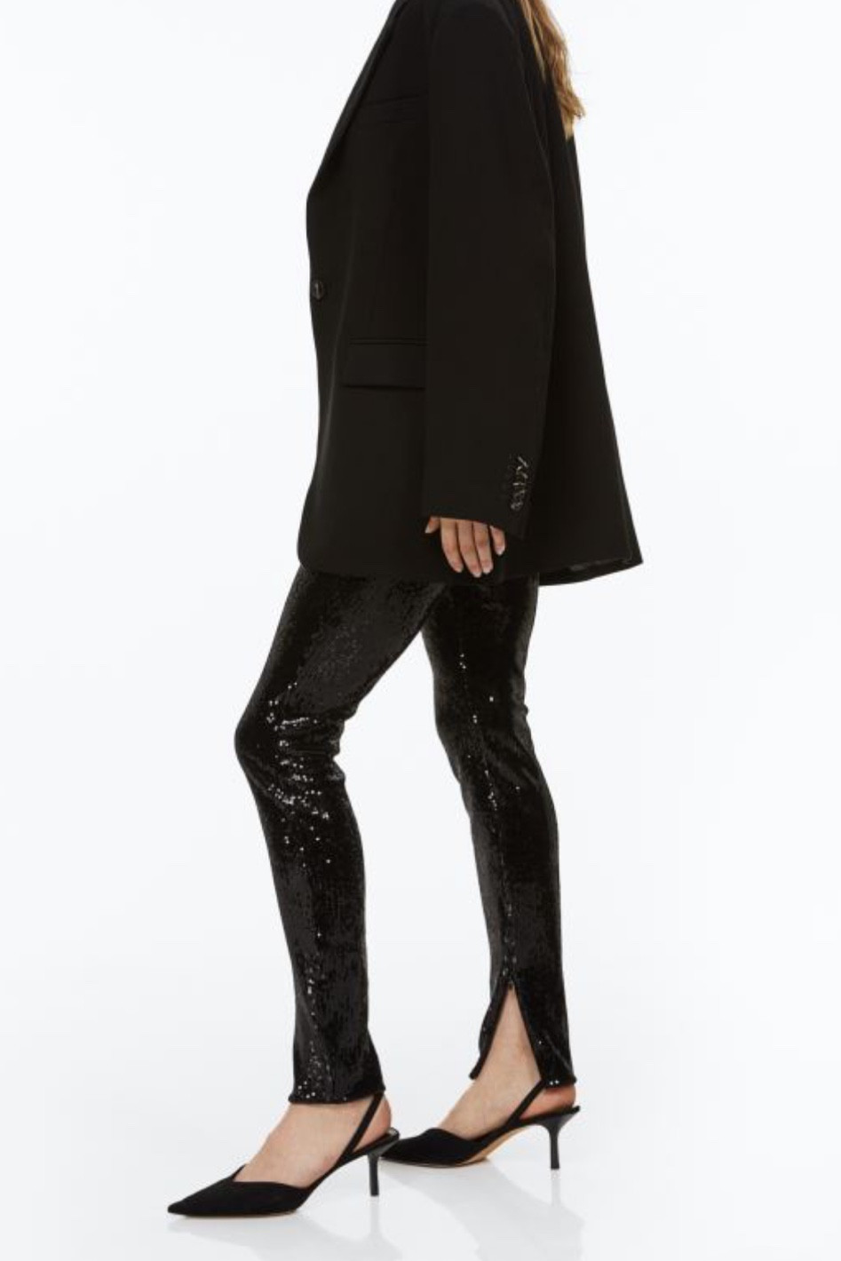 Sequin split leg pants ✨ sparkle and shine perfect for a holiday event 
•
•
•
•
Sequin, black, split leg, leggings, straight leg pants, glitz, holiday glam, express, H&M, Black Friday, sale, seasonal, New Year’s Eve, two piece set, suit, workwear 

#LTKSeasonal #LTKGiftGuide #LTKHoliday