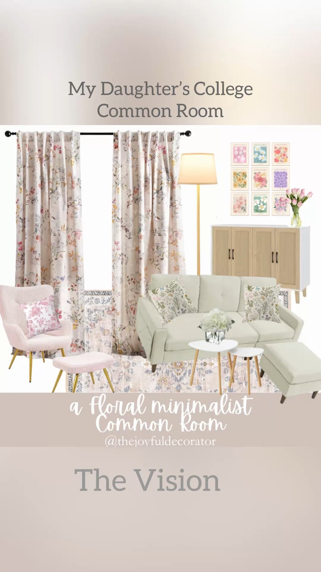 College Girl Apartment/Common Room 

We pulled together a vision for my daughter and her roommates’ common room. Here’s a look at the mood board and then the actual Common Room with similar items, plus the roommates’ own personal touches. 

#college #girlsdorm #collegegirldorm #collegegirl #commonroom

#LTKFindsUnder50 #LTKHome #LTKFindsUnder100