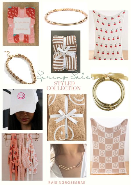 Styled Collection Sale #styledcollection #blankets #soft #cozy #home #sale #jewelry 

#LTKhome #LTKSpringSale #LTKSeasonal