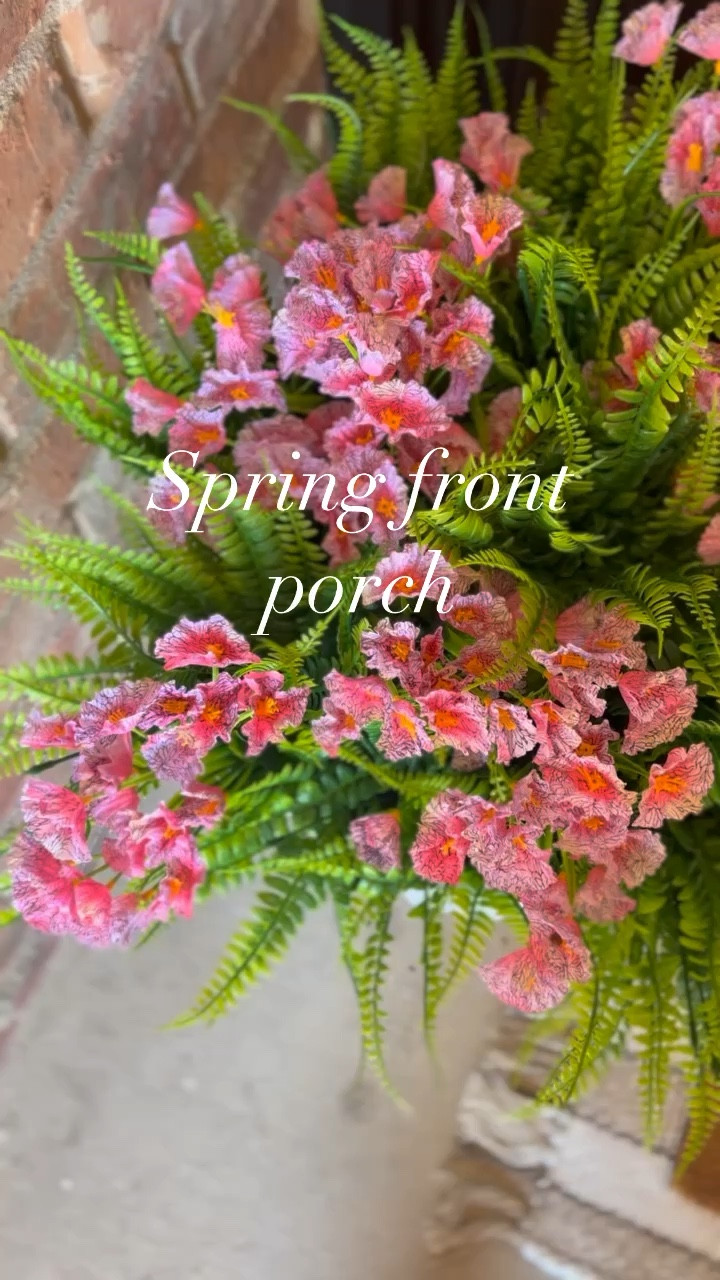 My secret to a gorgeous front porch all year long?  These faux stems from Amazon!  💕💚

This is the first year I am using faux and I couldn’t be happier. I have tried for years to have real plants in my front porch pots but living in Texas means it gets lwell over 100 degrees for a lot of the summer.  I was having to water them sometimes twice a day by the end of the summer and who has for that?  

These are so realistic looking, easy maintenance, and gives a nice pop of color to my front porch.  I put them in my favorite affordable @walmart planters and love how it looks!

I box of fern and 1 box of flowers fills one planter. 

Amazon home, Amazon finds, front porch, spring decor, Easter decor, home decor, affordable decor, Walmart planter 

#LTKstyletip #LTKhome #LTKfindsunder50