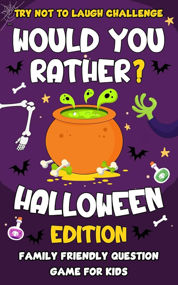Halloween Gifts for kids: Would You Rather?: Trick-or-Treat Fun: Over 200 Funny and Adorable Hall... | Amazon (US)