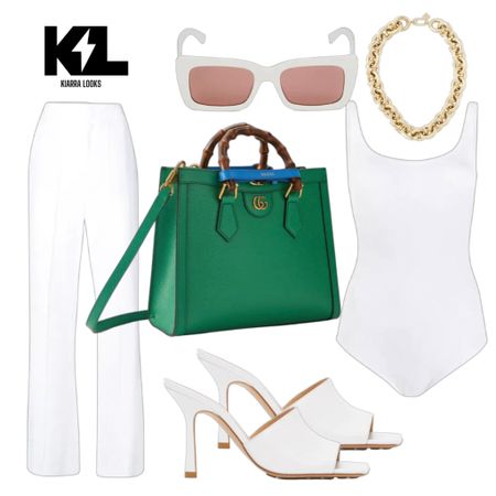 An all white moment but add a pop of color with your bag! 

#LTKstyletip #LTKSeasonal #LTKitbag