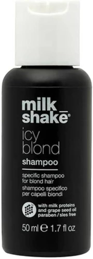 milk_shake icy blond shampoo award winning shampoo with black pigment to cool brassy tones and en... | Amazon (US)
