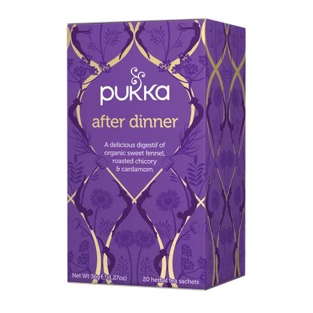 Pukka Herbs Organic After Dinner Herbal Tea Bags, 20 Ct | Walmart (US)