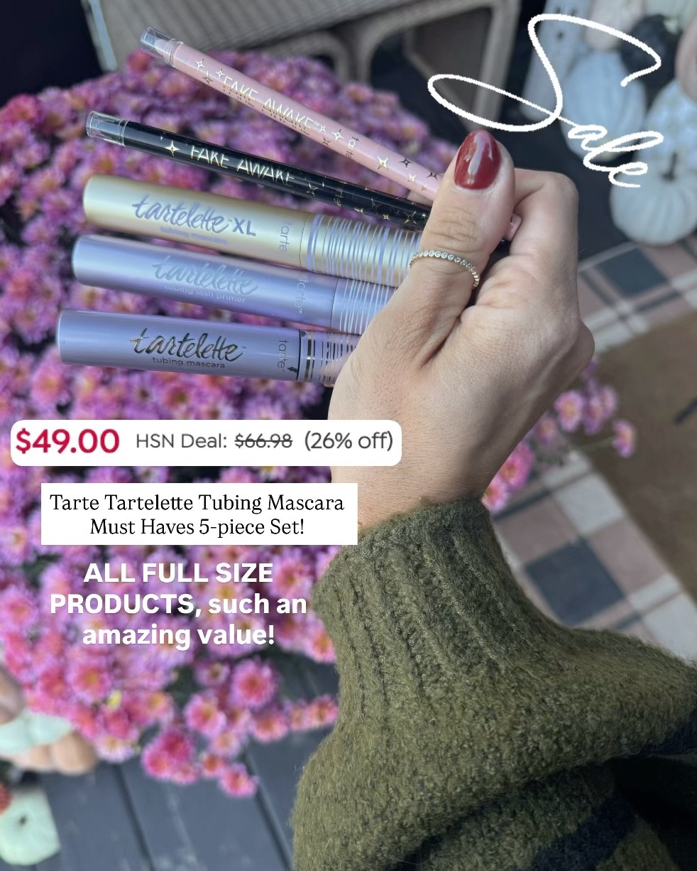 Today is FREE SHIPPING on all orders for @HSN 🤎 sharing a couple of my fave bundles from @tartecosmetics @benefitcosmetics right now & a few other finds! NEW customers can use code WELCOME2025 for an extra $15 off! ✨

 #HSNInfluencer #ad #LoveHSN / beauty finds / tubing mascara / cosmetics / gift ideas for her / Holley Gabrielle / tubing mascara / badgal bang mascara 
