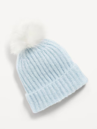 Printed Beanie for Girls | Old Navy (US)