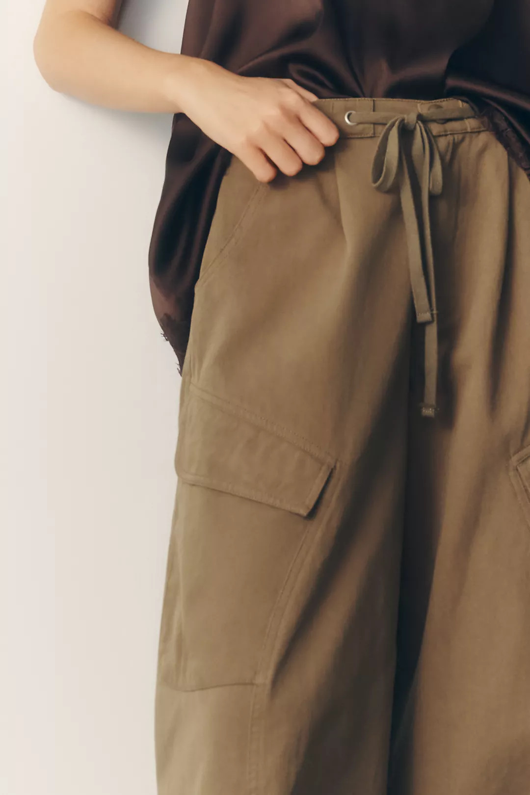 Whiteroom + Cactus Cotton Utility Pants | Anthropologie (US)