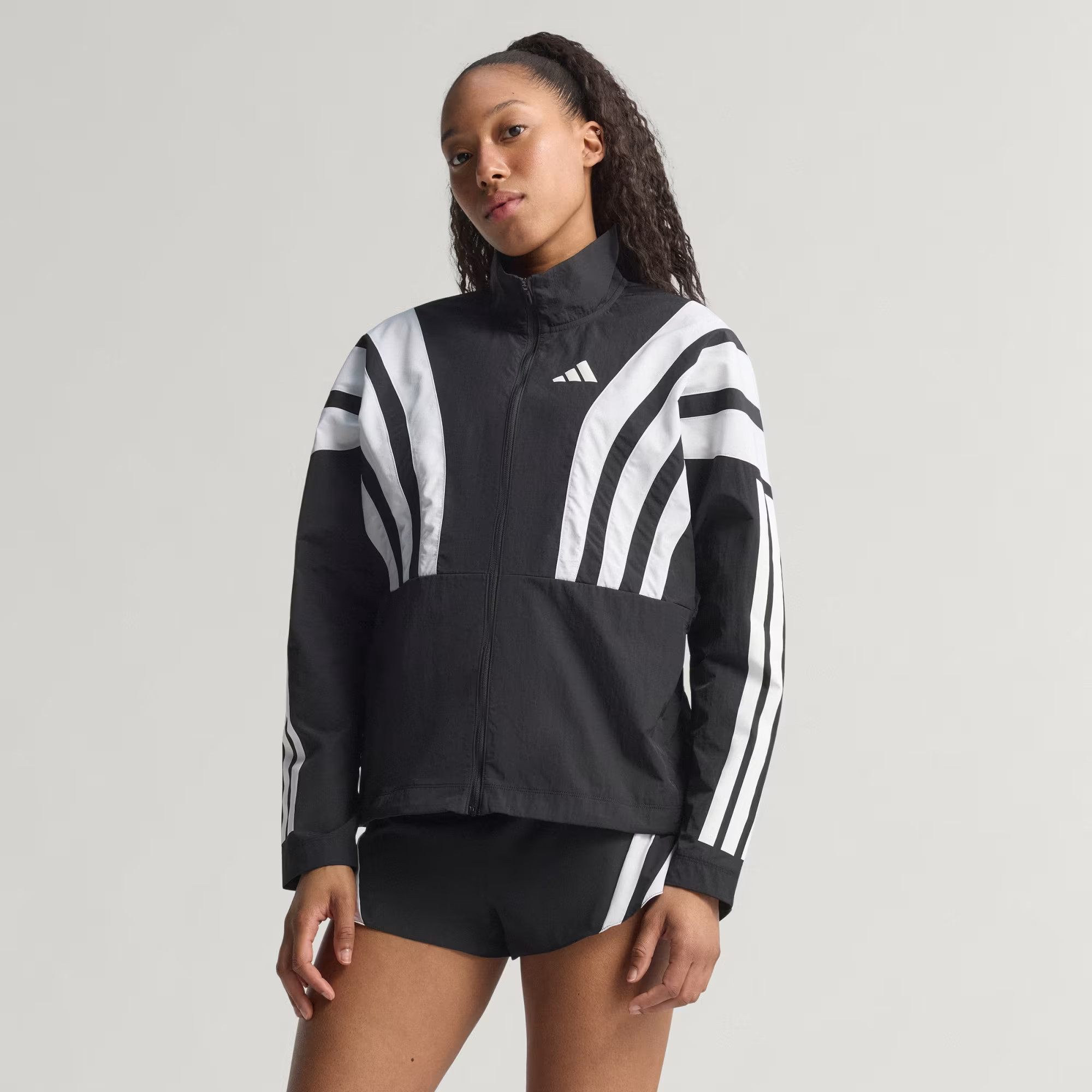 adidas Adizero Archive Running Jacket - Black | Free Shipping with adiClub | adidas US | adidas (US)