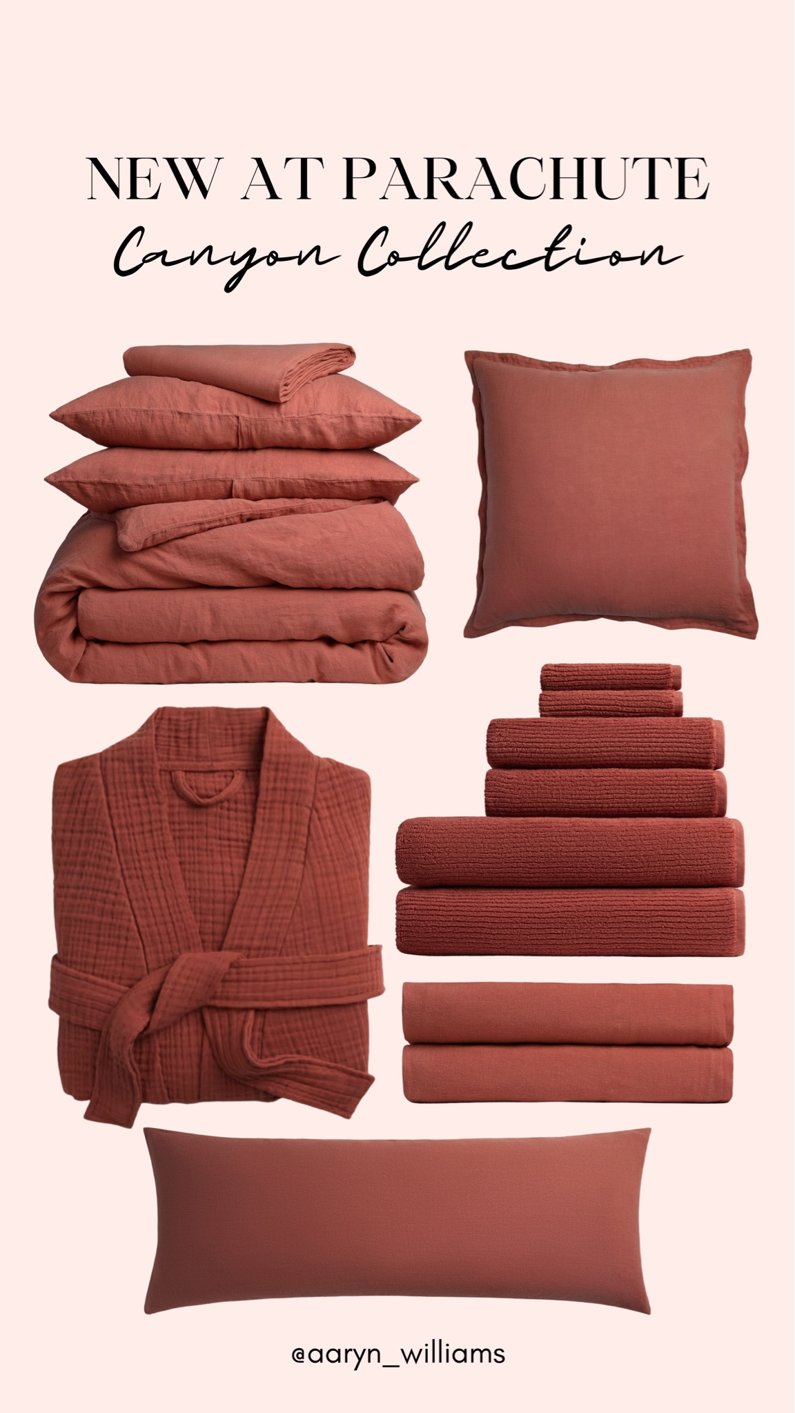 Stunning new arrivals at Parachute! This Canyon color is beyond beautiful! 🤩

Home, bedding, luxury home, linen, bedroom decor

#LTKMostLoved #LTKstyletip #LTKhome