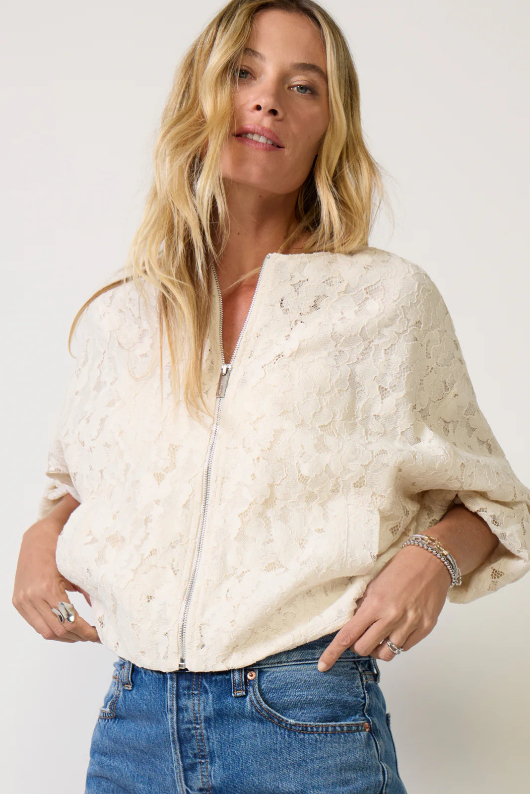 Leila Lace Jacket | Evereve