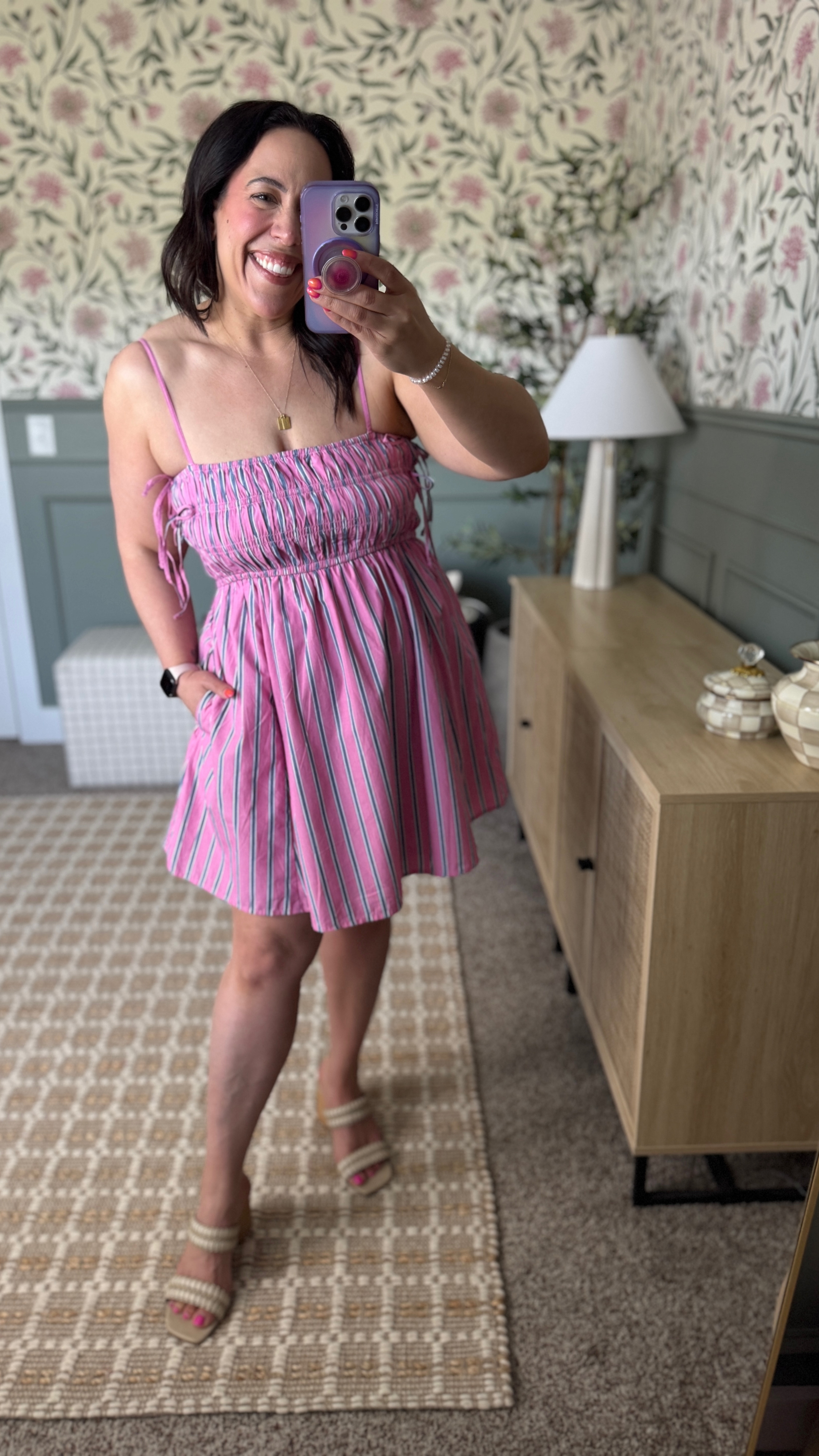 This babydoll dress from Abercrombie is what summer dreams are made of! Wearing size medium! 

summer baby doll dress, pink striped dress, beach dress, midsize casual dress 

#LTKSaleAlert #LTKFindsUnder100 #LTKMidsize