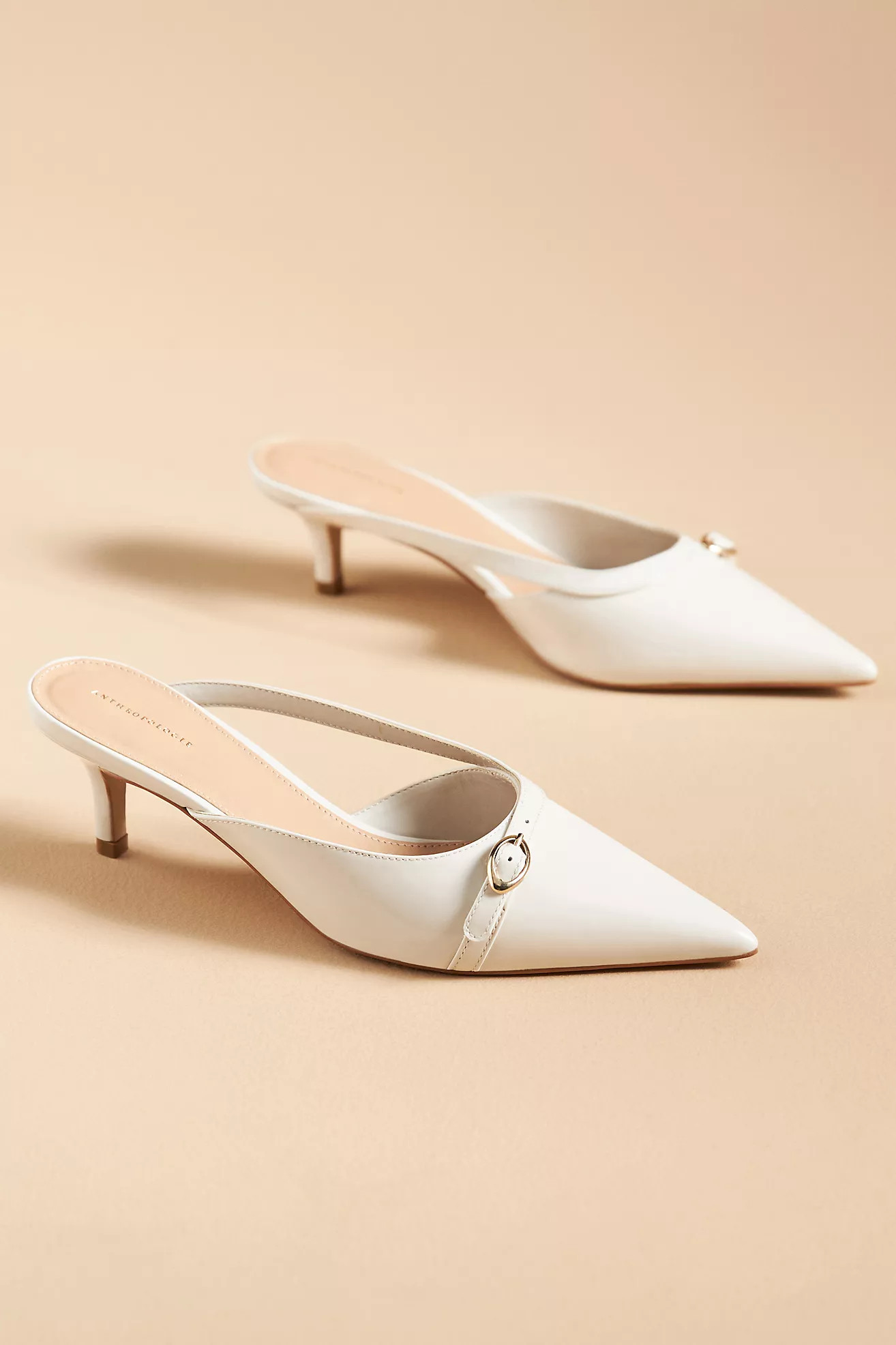Pointed-Toe Mule Heels | Anthropologie (US)
