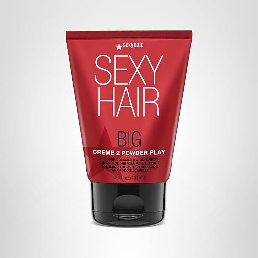 SexyHair Big Creme 2 Powder Play All Over Volumizer and Texturizer, 3.4 Oz | Up to 100% More Volu... | Amazon (US)